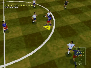 Actua Soccer (JP) screen shot game playing